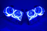 2005-10 Chrysler 300 Base Headlights - ORACLE BLUE LED Halos