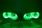 1998-2001 BMW 3 Series HID Headlights - ORACLE RGB ColorSHIFT Halos with 2.0 RGB Controller