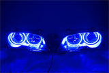 1998-2001 BMW 3 Series HID Headlights - ORACLE RGB ColorSHIFT Halos with 2.0 RGB Controller