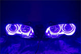 1998-2001 BMW 3 Series HID Headlights - ORACLE RGB ColorSHIFT Halos with 2.0 RGB Controller