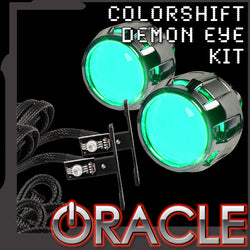 ColorSHIFT demon eye kit with ORACLE Lighting logo