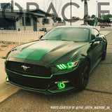 ORACLE Lighting 2015-2017 Ford Mustang LED Projector Surface Mount Fog Light Halo Kit