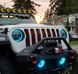 ORACLE Lighting Jeep Gladiator JT ColorSHIFT® RGB+W Headlight DRL Upgrade Kit
