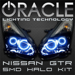 ORACLE Lighting 2009-2013 Nissan GTR LED Headlight Halo Kit