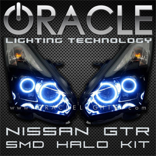 ORACLE Lighting 2009-2013 Nissan GTR LED Headlight Halo Kit