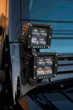 ORACLE Jeep JK Dual Light Mounting Pillar Brackets + Lights Combo