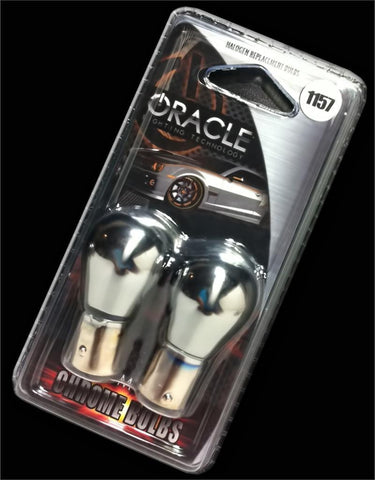 ORACLE 1157 Chrome Bulbs (Pair) - CLEARANCE
