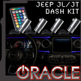 Jeep JL/JT dash kit with ORACLE Lighting logo