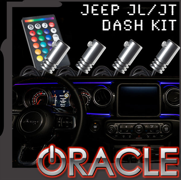 Jeep Wrangler JL Gladiator JT ColorSHIFT Fiber Optic LED Interior