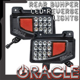 Rear bumper LED reverse lights for Jeep Gladiator JT with ORACLE Lighting logo