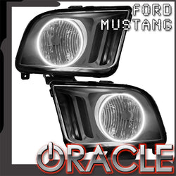 ORACLE Lighting 2005-2009 Ford Mustang  Pre-Assembled Headlights - Black