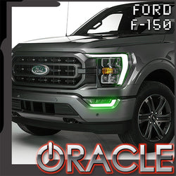 Ford F150 colorshift RGBW fog light DRL upgrade kit with ORACLE Lighting logo