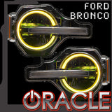 Ford bronco colorshift rgbw headlight halo upgrade kit