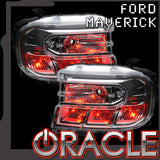 Ford maverick colorshift headlight demon eye kit with ORACLE Lighting logo