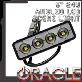 5" angled LED scene light with ORACLE Lighting logo