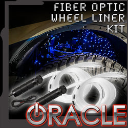 Fiber optic wheel liner kit with ORACLE Lighting logo