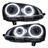 ORACLE Lighting 2006-2010 Volkswagen Jetta Pre-Assembled Halo Headlights-Chrome