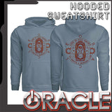 ORACLE hooded sweatshirt with ORACLE Lighting logo