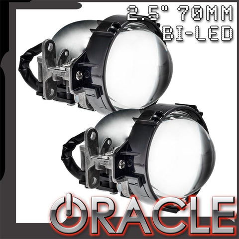 ORACLE 2.5" 70mm Bi-LED 35W Retrofit Projectors (Pair)