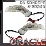 2005-2013 Chevrolet C6 Corvette ORACLE Concept Side Mirrors with Sirius/XM Satellite Antenna