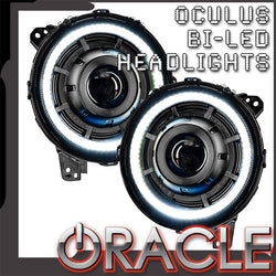 OCULUS bi-led headlights with ORACLE Lighting logo