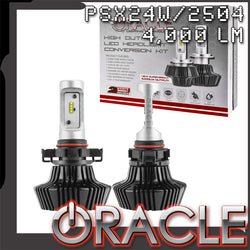 ORACLE PSX24W/2504 4,000+ Lumen LED Headlight Bulbs (Pair)