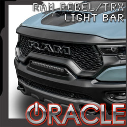 TRX light bar installed with ORACLE Lighting logo