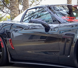 2005-2013 Chevrolet C6 Corvette ORACLE Concept Side Mirrors with Sirius/XM Satellite Antenna