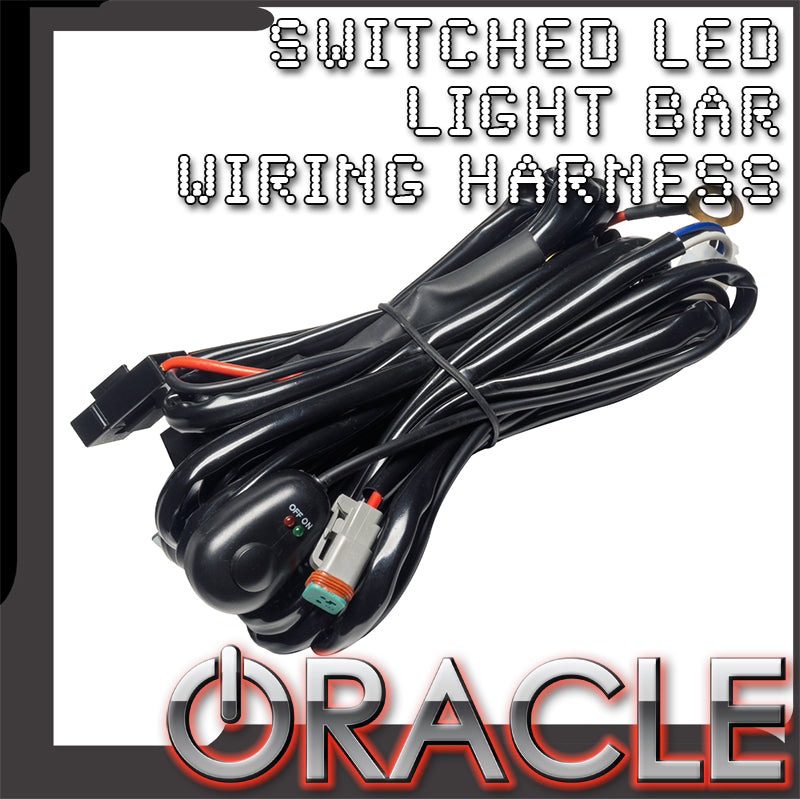 Switched Led Light Bar Wiring Harness