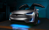 ORACLE Lighting 2016-2023 Tesla Model X Dynamic ColorSHIFT Headlight & Fog Light DRL Upgrade Kit - COMBO