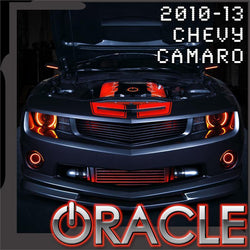 Chevy camaro LED headlight halo kit with ORACLE Lighting logo