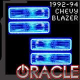 ORACLE Lighting 1992-1994 Chevrolet Blazer LED Dual Headlight Halo Kit