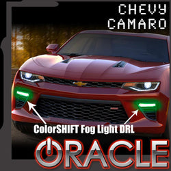 Chevy camaro fog light DRL kit with ORACLE Lighting logo