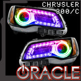 Chrysler 300c halo and DRL upgrade kit with ORACLE Lighting logo