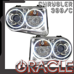 ORACLE Lighting 2005-2010 Chrysler 300C Pre-Assembled Halo Headlights - Non HID