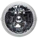 Front view of colorshift sealed beam headlight