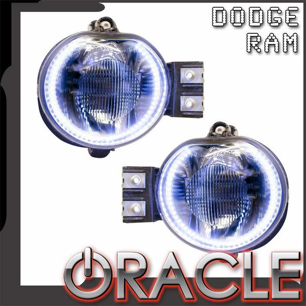 ORACLE Lighting 2002-2005 Dodge Ram Pre-Assembled Halo Fog Lights