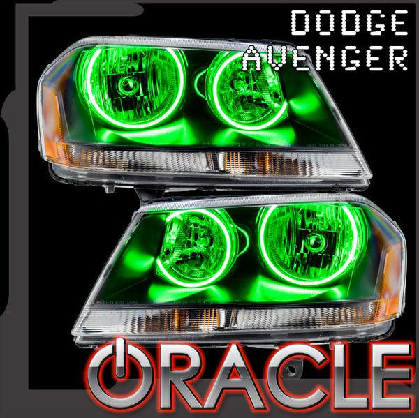 ORACLE Lighting 2008-2014 Dodge Avenger LED Headlight Halo Kit