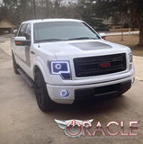 ORACLE Lighting 2013-2014 Ford F150/Raptor Projector/HID Style LED Headlight Halo Kit