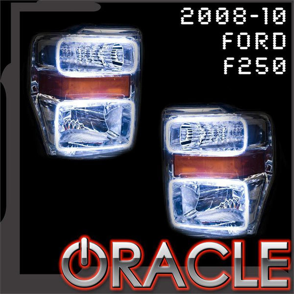 ORACLE Lighting 2008-2010 Ford F-250/F-350 Super Duty LED Headlight Halo Kit