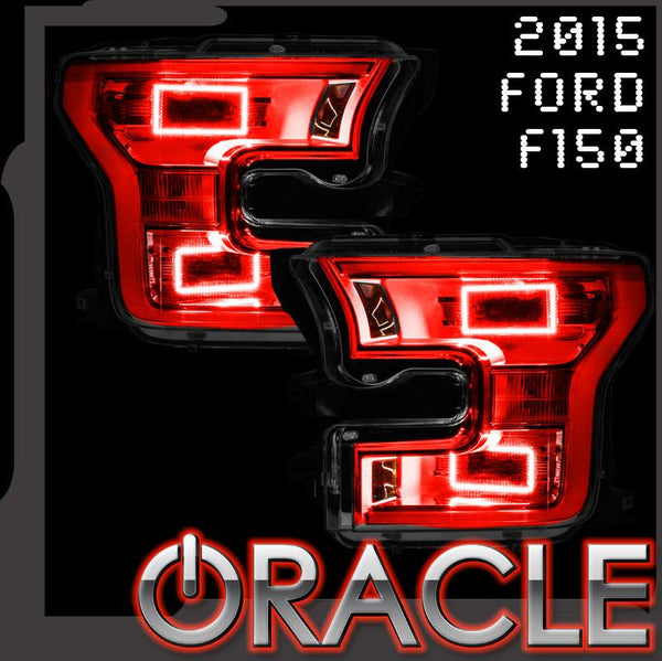 ORACLE Lighting 2015-2017 Ford F-150 Quad Beam Projector LED Headlight Halo Kit