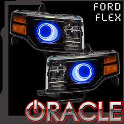 Ford flex LED headlight halo kit with ORACLE Lighting logo