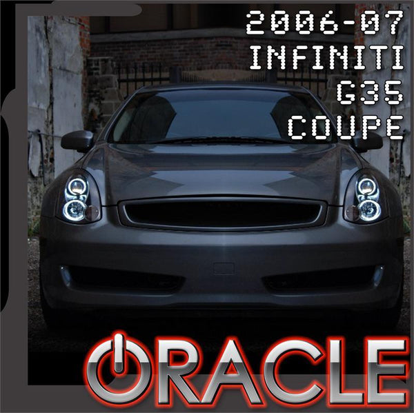 ORACLE Lighting 2006-2007 Infiniti G35 Coupe LED Headlight Halo Kit
