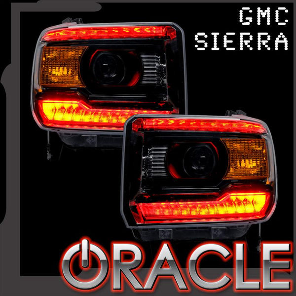 ORACLE Lighting 2014-2015 GMC Sierra ColorSHIFT® Headlight DRL Upgrade Kit
