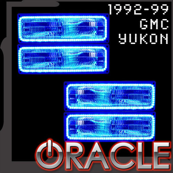 ORACLE Lighting 1992-1999 GMC Yukon LED Dual Headlight Halo Kit