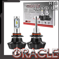 H10 4,000 Lm LED bulbs with ORACLE Lighting logo