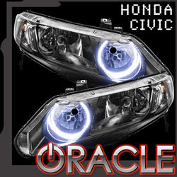 ORACLE Lighting 2006-2011 Honda Civic Sedan 4DR LED Headlight Halo Kit