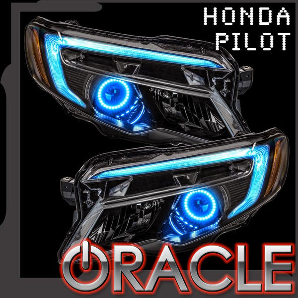 ORACLE Lighting 2016-2018 Honda Pilot ColorSHIFT® DRL Upgrade w/Halo Kit
