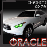 ORACLE Lighting 2009-2015 Infiniti QX70 LED Headlight Halo Kit