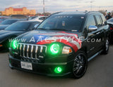 ORACLE Lighting 2007-2010 Jeep Compass LED Headlight Halo Kit